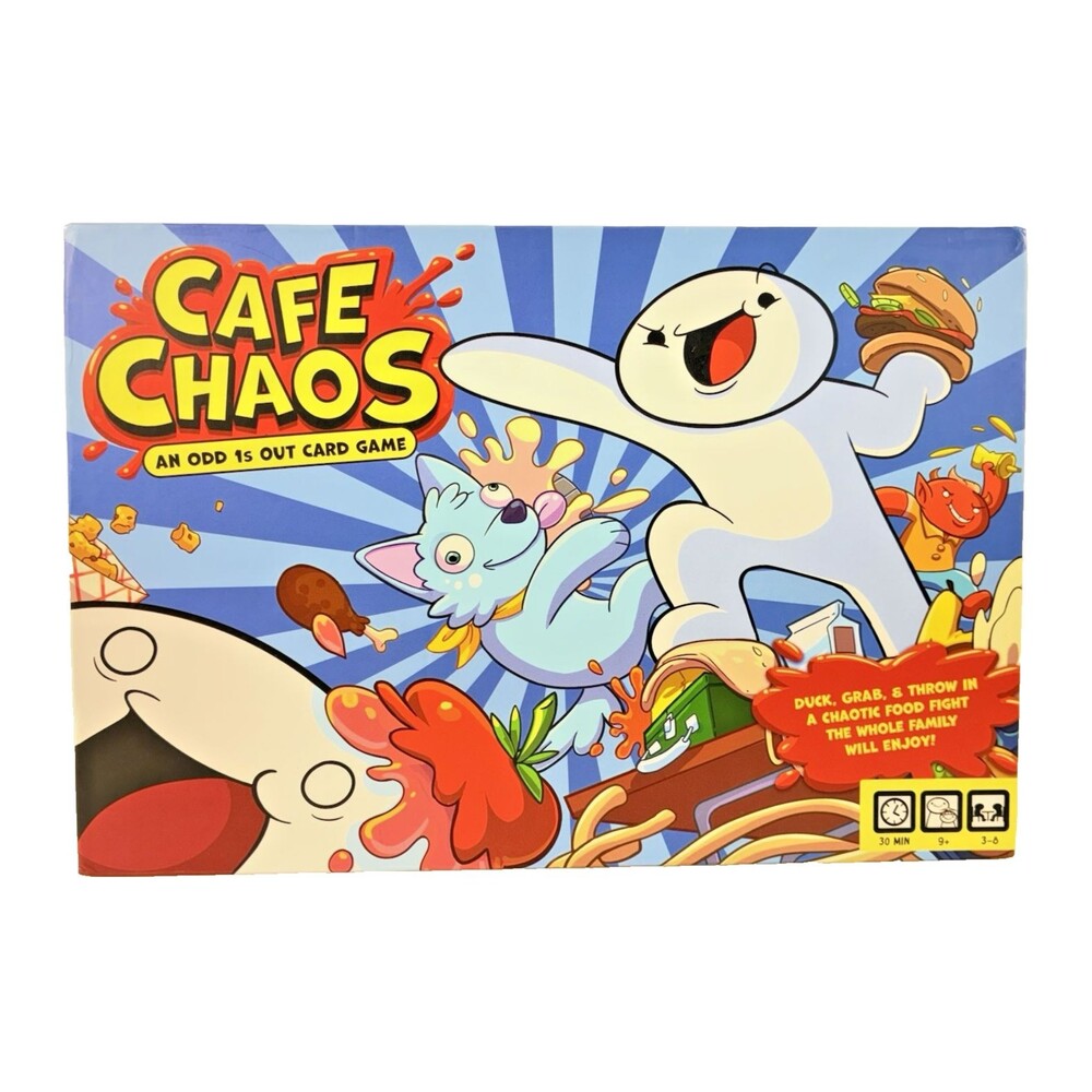 Cafe Chaos An Odds 1's Out Card Game Breaking Games Board Game Complete